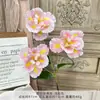 Flor Artificial Alice Iris Produto Acabado Flor de Seda Artificial Flor de Chão para Casamento Flor de Plástico Arranjo de Casamento de Alta Qualidade