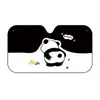 Bonito Parasol para Coche de Panda, Protección Solar y Aislamiento Térmico, Parasol para Parabrisas Delantero de Coche, Parasol para Coche de Tipo Ventosa para Verano