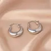 Pendientes de Aguja Plateada para Mujer, Pendientes de Lujo Ligero de Gama Alta con Sentido del Diseño, Pendientes Largos de Nicho, Pendientes de Aro, Pendientes Exagerados para Rostros Cuadrados y Redondos, Venta al por Mayor