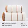 Toalla de Algodón Puro Personalizada para Empresa Adulto Gruesa Suave para Baño Toalla de Baño de Tres Secciones Toalla Absorbente Toalla para el Hogar Venta al por Mayor