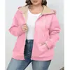 Amazon transfronterizo Europa y Estados Unidos nuevo comercio exterior mujeres en stock invierno explosiones cálido felpa abrigo con capucha