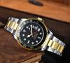 Marca Laboral Verde GMT4 Agujas Exportación Nuevo Reloj de Cuarzo de Moda Casual para Hombre Venta al por Mayor de Fábrica