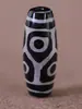 Pulseira de Contas Dzi de Ágata Natural Nove Olhos, Contas Soltas, Três Olhos, Vários Estilos, Acessórios de Pulseira Estilo Étnico Vintage