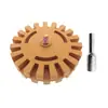 Disco pneumático para remoção de adesivo, ferramenta para remoção de adesivo de decalque em superfície de pintura de carro, roda de polimento de borracha, roda pneumática para remoção de adesivo, disco de remoção de adesivo