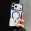 Adecuado para iPhone 18 Pro Max Funda de Teléfono con Absorción Magnética de Alta Transparencia y Tacto de Piel Apple 17 Cubierta de Cobertura Total Protección contra Caídas 15