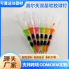 Tee de borracha macia de camada dupla para golfe, tees especiais para campo de treino de golfe, fabricante de suportes de bola de golfe de borracha macia de camada dupla