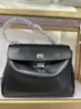Bolsa de Mão Rodeo da Marca B Mais Vendida Transfronteiriça 2026 Novo Modelo Couro de Vaca Macio Bolsa Tote Unissex Estilo Fashion Relaxado Bolsa Grande