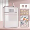 Bolsa para Archivos de Gran Apertura en Forma de L, Bolsa para Materias A4, Tres Capas, Gran Capacidad, L, Malla Transparente, Bolsa para Guardar Exámenes de Estudiante