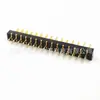 Conector de batería de alta corriente de 15 pines, latón bañado en oro, paso de 2.5, base macho DS-B01M-A-15P-R1