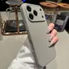 Estojo de Silicone Líquido de Alta Qualidade Adequado para Celular Iphone17 Cores Puras Abrangente Sensação de Pele Apple 16 Capa Protetora Anti-Queda