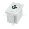 Certificación Europea TUV Interruptor Basculante Kcd1 de 3 Pines y 2 Posiciones de 15*21 mm Interruptor Basculante Impreso Interruptor de Encendido/Apagado para Ventilador