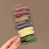 Diademas de Colores para el Cabello de Niñas, Bandas para el Cabello de Bebé, Alta Elasticidad, Cuerdas para el Cabello que No Dañan, Bandas para el Cabello de Niñas para Coletas Altas