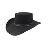 Amazon Lazada Transfronterizo Sombrero de Lana con Anillo de Ala Ancha Sombrero de Copa Plana de Ala Grande Sombrero Europeo y Americano de Venta Caliente Sombreros de Otoño e Invierno para Hombres y Mujeres