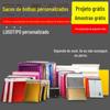 Saco Plástico com Bolhas Filme Perolizado Impresso Personalizado filme coextrudado colorido envelope de filme aluminizado logística de embalagem de vestuário Saco Plástico com Bolhas
