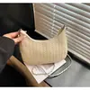 Bolsa Transversal de Ombro Corrente Moda Tendência Retrô Grande Capacidade Tecida Feminina 2026 Textura Macia