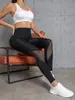 Pantalones de Yoga para Mujer de Malla Patchwork Transfronterizos Más Vendidos, Recogido, Levanta Glúteos, Transpirables, Ajustados, Ropa Exterior, Sensación de Piel Desnuda, Pantalones Deportivos para Fitness