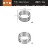 Ferramenta de costura doméstica DIY Golden Thimble agulha de costura doméstica prensa dedal argola (anel de cobre)