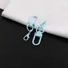 Cor da Tinta Fivela de Porta em Forma de U Gancho de Lagosta Enfeites Pendurados DIY Artesanal Caseiro Boneca Pendurada Bolsa Chaveiro Pequeno Pingente