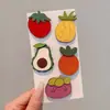 Adesivos Mágicos de Flores Infantis para Arrumar o Cabelo de Bebê, Presilhas de Cabelo Doces de Desenho Animado, Adesivos Fofos de Franja Sem Marcas