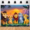 Directo de fábrica El Rey León Simba Mufasana Nuevo Arreglo de Fiesta Cumpleaños Cálido Foto Infantil