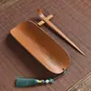 Juego de Té de Bambú Ceremonia del Té Juego de Tres Piezas Esterilla para Té Soporte para Paño de Té Cuchara para Té Pinzas para Té Loto de Té Juego de Té Kung Fu Accesorios para Ceremonia del Té