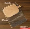 Bolsa para Tostadas, Bolsa para Pan, Bolsa para Galletas, Bolsa para Comidas, Bolsa de Empaque para Alimentos Horneados, Bolsa de Empaque de Plástico Transparente con Boca Plana