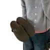 Zapatos cerrados para mujer que aumentan la altura con suelas gruesas para uso en exteriores, nuevas pantuflas slip-on de otoño 2026