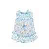 Falda Lencera Delgada de Verano Hueca Ropa para Perro Gato Ropa para Mascotas Transpirable Enfriamiento Ropa Fresca Ropa Protectora Solar