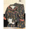 Pijama Feminino Longo Estilo Coreano com Estampa de Urso e Bolinhas, Estilo Primavera e Outono, Nova Roupa de Casa Tendência, Conjunto Plus Size