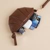 Bolsa Tote Croissant Estilo Ins Coreano Bolsa Tote Bolsa Tote Bolsa Tote Bolsa de Grande Capacidade Porta-Moedas Bolsa de Armazenamento Simples de Cor Sólida