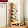 Librero Yijiada Multicapa Simple Pequeño Estantería de Piso con Forma de Árbol Estante de Almacenamiento Creativo Escritorio de Estudiante Estante de Almacenamiento Moderno