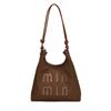 Bolsa de Gran Capacidad de Gama Alta 2026 Otoño e Invierno Nuevo Bolso de Hombro para Mujer Bolso Tote Retro Mate Transfronterizo para Viajes