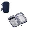 Bolsa de Cosméticos para Accesorios Digitales Multicapa Cubierta Protectora para Fuente de Alimentación Disco Duro Banco de Energía USB Blindado Audífonos a Prueba de Polvo Cable de Datos