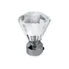 Varão de cortina com cabeça de cristal, varão de cortina de alta qualidade com cabeça decorativa de cristal, modelo 2026