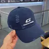 Gorra de béisbol Rhole 2024 verano nuevo para hombre y mujer estilo callejero letra G pico de pato amarillo bordado facial pequeño moderno