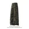 Pantalones Cargo de Mezclilla Camuflados Estilo Limpio Americano Más Populares de Tiktok para Hombres y Mujeres 2025 Nuevo Otoño e Invierno Micro-Acampanado