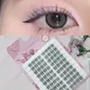 Cílios Postiços Transfronteiriços Maquiagem Leve Conjunto de Cola à Base de Água Simples Artefato de Maquiagem Pseudo Natural Aderência dos Cílios Sem Curvatura nas Bordas Venda Quente de Comércio Exterior