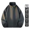 Abrigo Chaqueta Nuevo Estilo Otoño e Invierno Alta Densidad Cortavientos Impermeable Chaqueta de Montañismo Chaqueta Casual para Exteriores Hombre Ropa Exterior de Moda