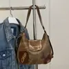 Bolsa Tote de Grande Capacidade 2025 Outono e Inverno Nova Versátil Comutadora Ombro Axila Bolsa de Mão de Alta Qualidade