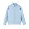 Moletom Novo Padrão Diamante Air Layer Ombro Caído Gola Alta para Homens, Roupa de Trabalho Corporativa com Logo Impresso e Bordado