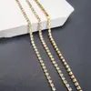 Cadena de Pedrería DIY Material para Ropa Hecho a Mano Garra Ancho 1.5 Mm-4 Mm Zirconia Accesorios para Hacer