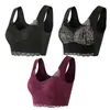 Comércio Exterior Moda Íntima Feminina Plus Size Renda Sutiã com Bojo Fixo Combinação de 3 Peças Cinta para Seios Amazon Aliexpress Transfronteiriço