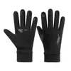 Guantes de Ciclismo para Hombre, Logo Reflectante de Invierno, Cálidos, Antideslizantes, Impermeables, Guantes para Correr, Deportes, Montañismo, Esquí al por Mayor