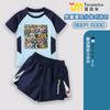 Clásicos de Montaña y Mar Americanos Hombre Palo de Madera Tongtongge Marca de Moda Infantil Traje de Baño Infantil Periférico Set de Dos Piezas Traje de Baño para Niños 6