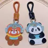 Chaveiro Criativo Sanxingdui Cultural e Criativo de Couro Pequeno Animal Boneco Pingente de Mochila Pingente de Bolsa Desenho Animado Pequeno Presente