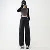 Pantalones Casuales Woodpecker para Mujer 2025 Nuevo Verano Sueltos de Pierna Recta Pantalones de Trabajo Deportivos para Senderismo y Montañismo al Aire Libre