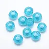 Contas Soltas de Cristal Facetado 14mm Contas Chatas 6mm Contas de Roda Furo Grande Vidro Acessórios para Pulseira F Faça Você Mesmo