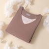Chaleco cálido de otoño e invierno para hombre y mujer, lana de oveja, parche de dispensación sin costuras, capa base sin mangas, chaleco grueso lijado para hombre