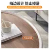 Mesa de Centro para Sala de Estar, Uso Doméstico, Mesa Lateral para Sofá, Mesa Redonda, Mesa de Té Móvil para Balcón, Mesa de Centro Minimalista para Apartamento Pequeño