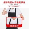 Delantal publicitario con logotipo impreso, ropa de trabajo para catering, cocina femenina, personal de supermercado, estilo coreano, cintura personalizada